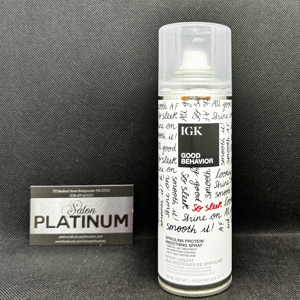 GOOD BEHAVIOR SMOOTHING SPRAY SPIRULINA PROTEIN SMOOTHING SPRAY 5.6 Ounce